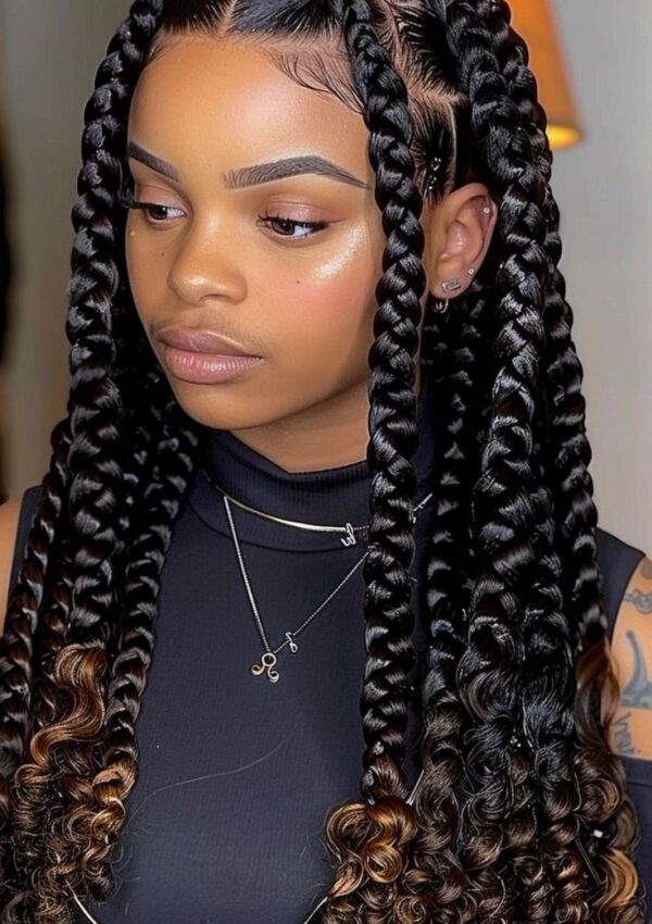 60+ GORGEOUS Braided Hair Styles Black Women Love