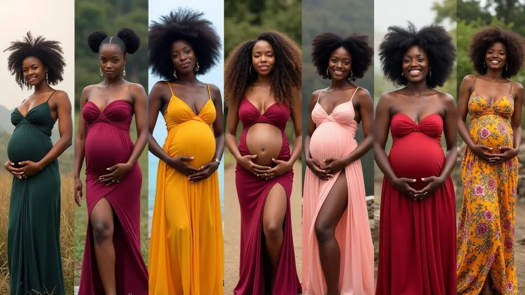 12 Stunning Maternity Photoshoot Ideas for Black Girls That Will Leave You Breathless!