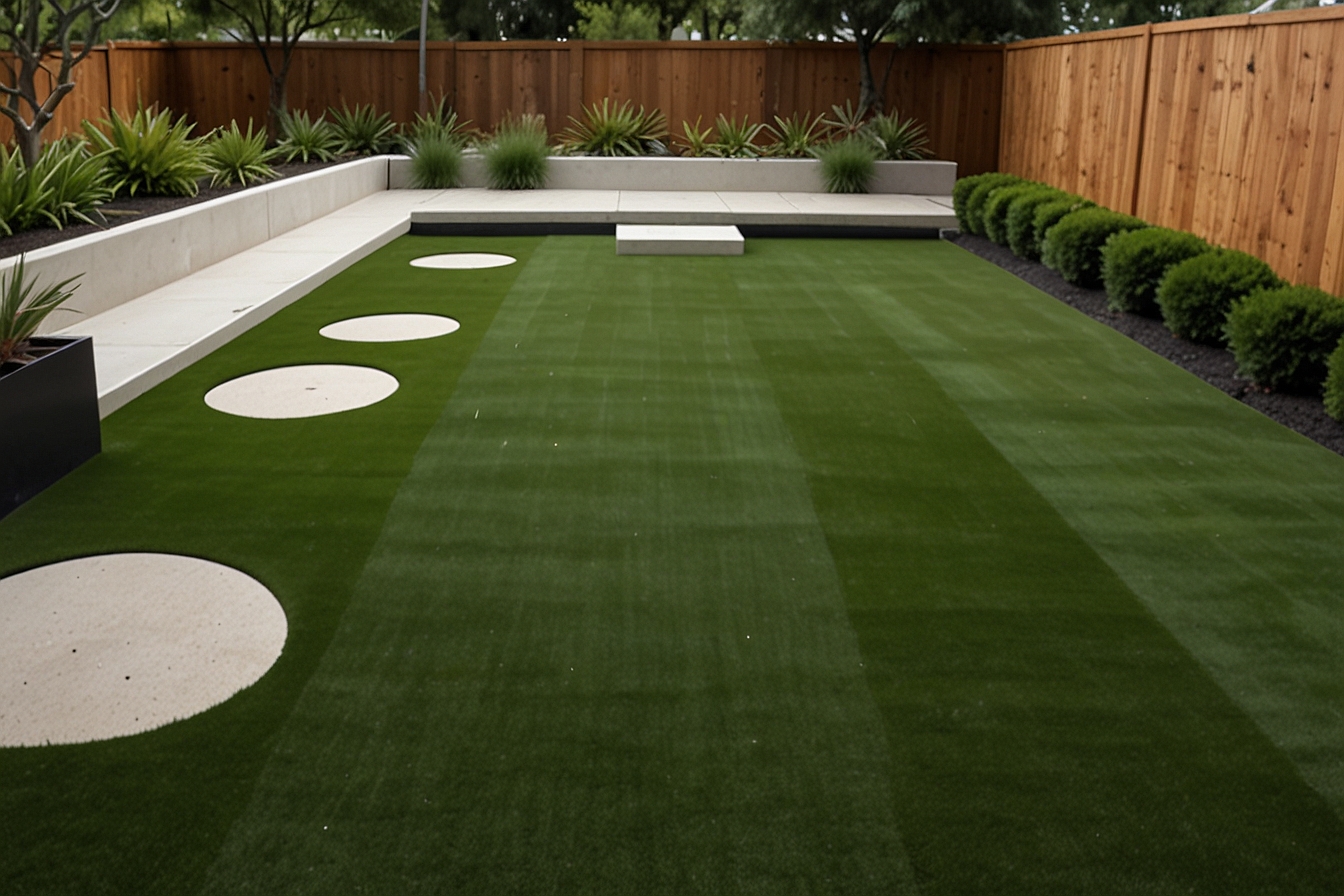 16 Stunning Artificial Turf Backyard Designs for an Amazing Outdoor Transformation