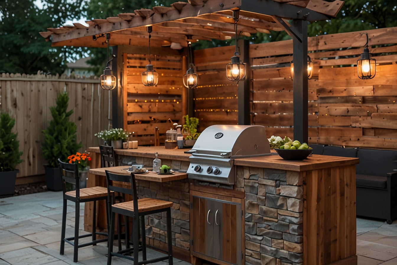 21 Cozy Grill Patio Ideas to Transform Your Small Backyard